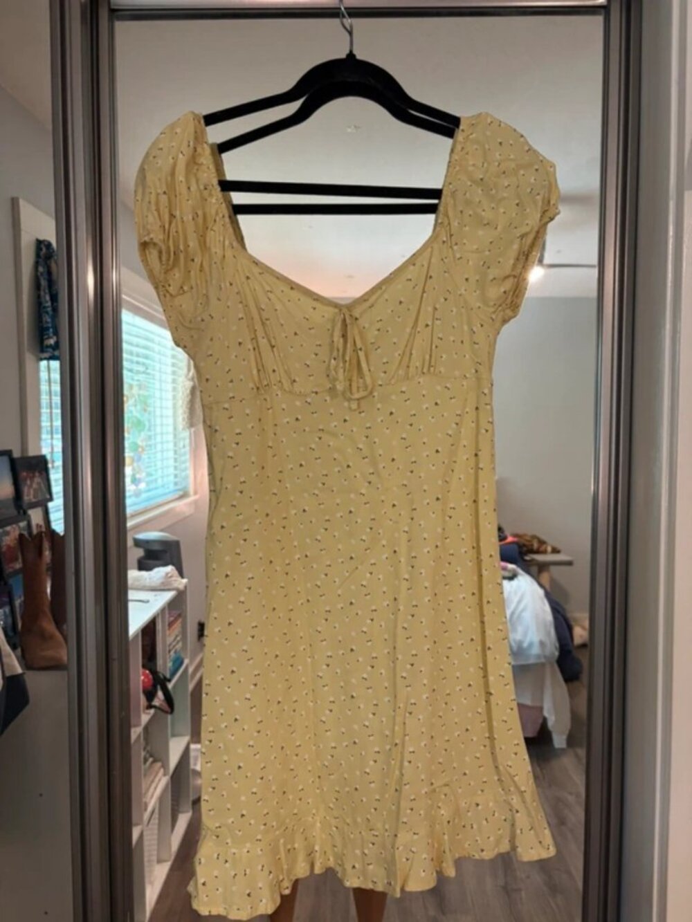 Yellow sun dress